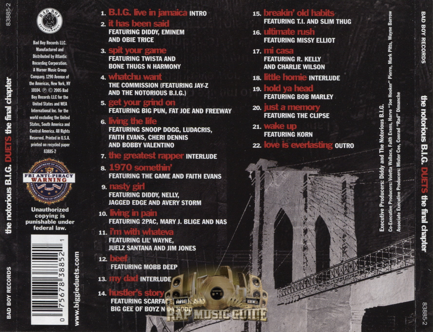 The Notorious B.I.G. - Duets The Final Chapter: CD | Rap Music Guide